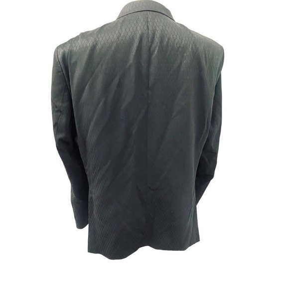 Maceoo E= MC Collection Blazer Meticulously Engineered Black Wore Once 50/7 - Picture 3 of 9